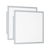 Led Ceiling Panel Light 40W 2FTx2FT 2Pack, 5200lumens, Selectable Wattage & CCT, AC 120-277V